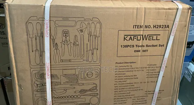 Kafuwell H2923a 138-Piece Toolset - 1