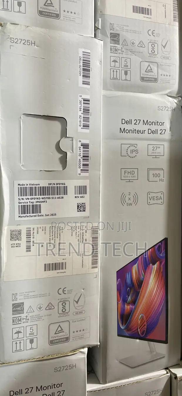 Dell S2725h 27-inch Full HD Monitor - 1