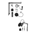 MAONO Au-A03 Condenser XLR Microphone Kit with Boom Arm - 2