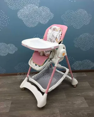 Multifunctional Baby Dining and Feeding Chair (Pink)