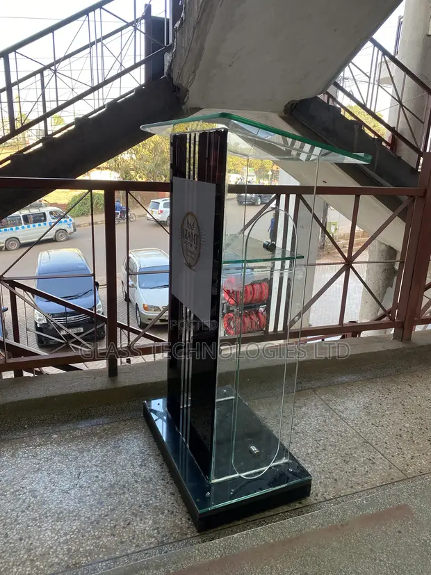Brand New Glass Podium - 1