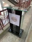 Brand New Glass Podium - 2