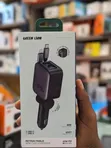 Green Lion 90W Car Charger with Retractable Cable - 1