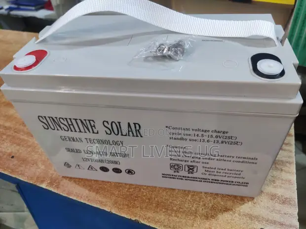 100Ah Sunshine Solar Battery - Maintenance Free - 1