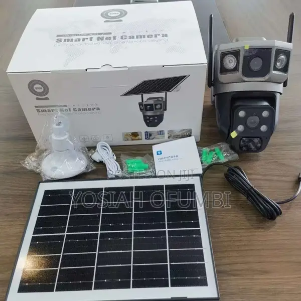 4G Dual-Lens V380 Solar PTZ Camera - 1