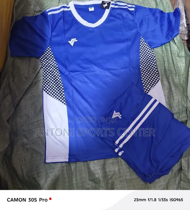 Blue and Orange Color Jersey - 1
