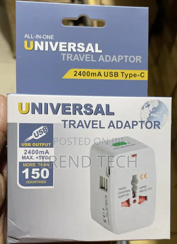 Universal Travel Adapter with USB-C - 1