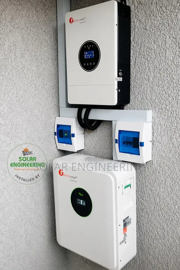 5kWh Solar System with Hybrid Inverter & Battery - 1