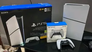 Original PS5 Slim Digital Console with 2 Controllers
