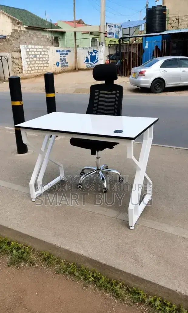 Modern 1.2m X-Frame Office Desk - 1