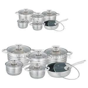 Kaisa Villa 12-Piece Stainless Steel Cookware Set