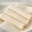 5 Square Reusable Unbleached Cotton Muslin Cheesecloth - 2
