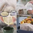 5 Square Reusable Unbleached Cotton Muslin Cheesecloth - 3