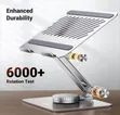UGREEN Swivel Laptop Stand for Desk - Adjustable 360 Rotating Base - 1