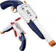 Kids Double Barrel Soft Dart Gun - Pretend Play Toy - 2