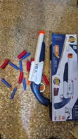 Kids Double Barrel Soft Dart Gun - Pretend Play Toy - 3