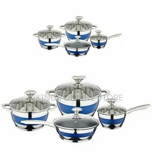 8-Piece Stainless Steel Induction Hob Cookware Set