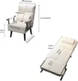 Lazy Folding Sofa Bed Lounge - 3