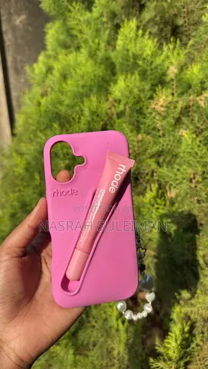 Rhode iPhone 16 Cases with Lipgloss & Free Phone Chain