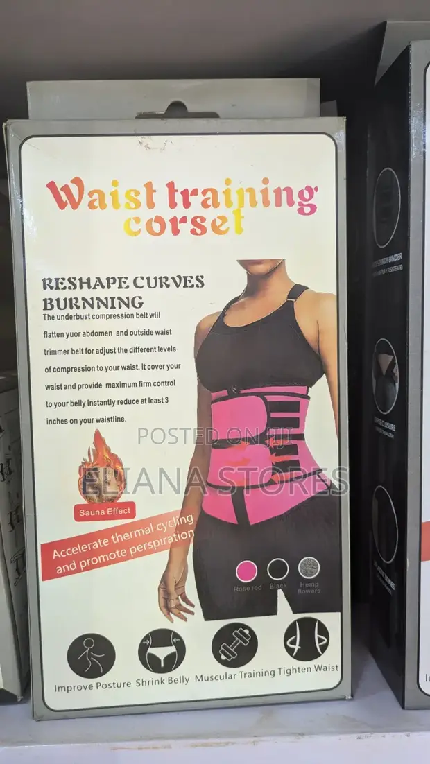 Waist Training Corset - Double Belt Neoprene - 1