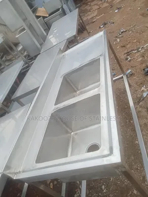 Commercial Stainless Steel Sink with Large Bowl