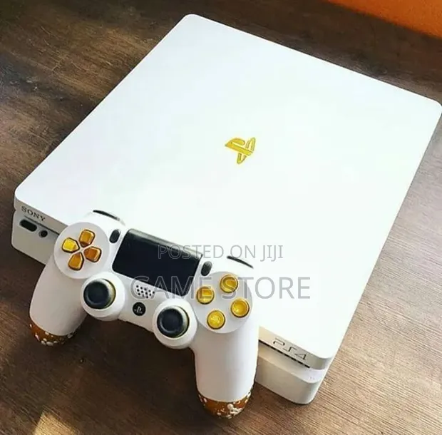PS4 Slim Console with 12 Games & 2 Controllers - 1