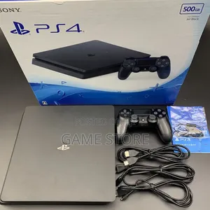 PS4 Slim Console with 12 Games & 2 Controllers