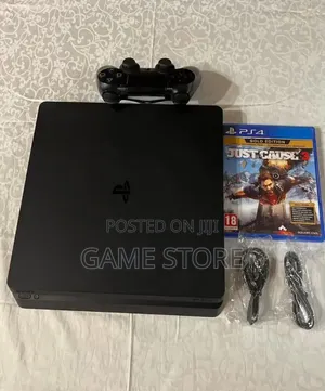 PS4 Slim Console with 12 Games & 2 Controllers