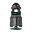 Rocket-Style Desktop Fan with Dual Mist Spray & RGB Lights - 1
