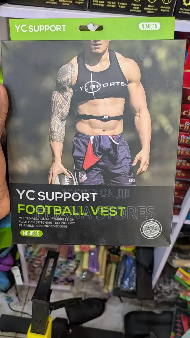 YC Support Football Vest (Model 8515) - 1