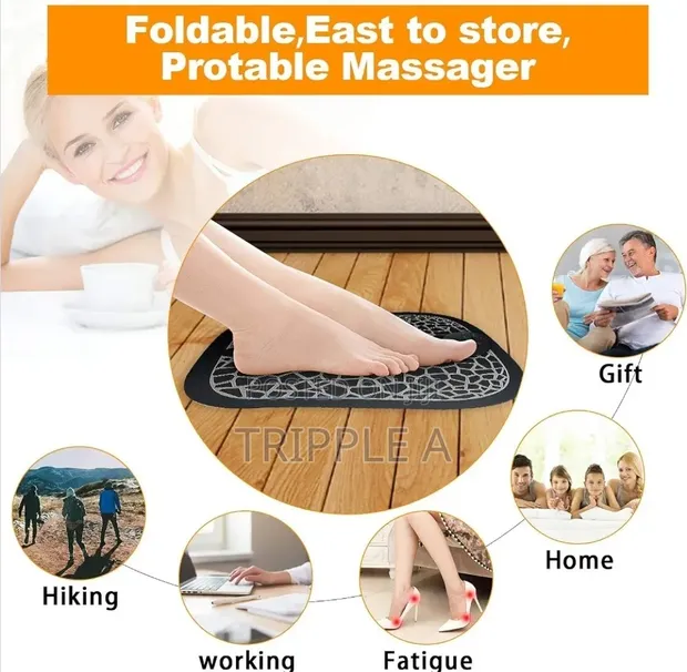 EMS Rechargeable Foot Muscle Stimulator/Massager - 1