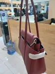 Chrisbella 2-in-1 Structured Shoulder Handbag - Red - 1