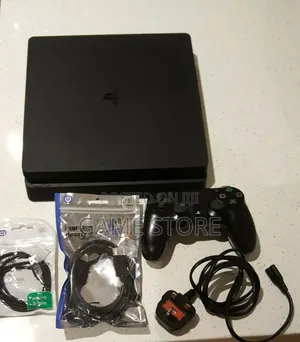 PS4 Slim Console with 12 Games & 2 Controllers