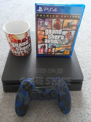 PS4 Slim Console with 12 Games & 2 Controllers