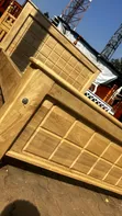 5x6 Strong Wood-Made Bed - 2