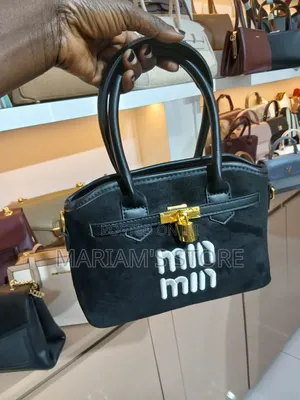 Faux-Suede Top-Handle Handbag with Dual Carrying Handle