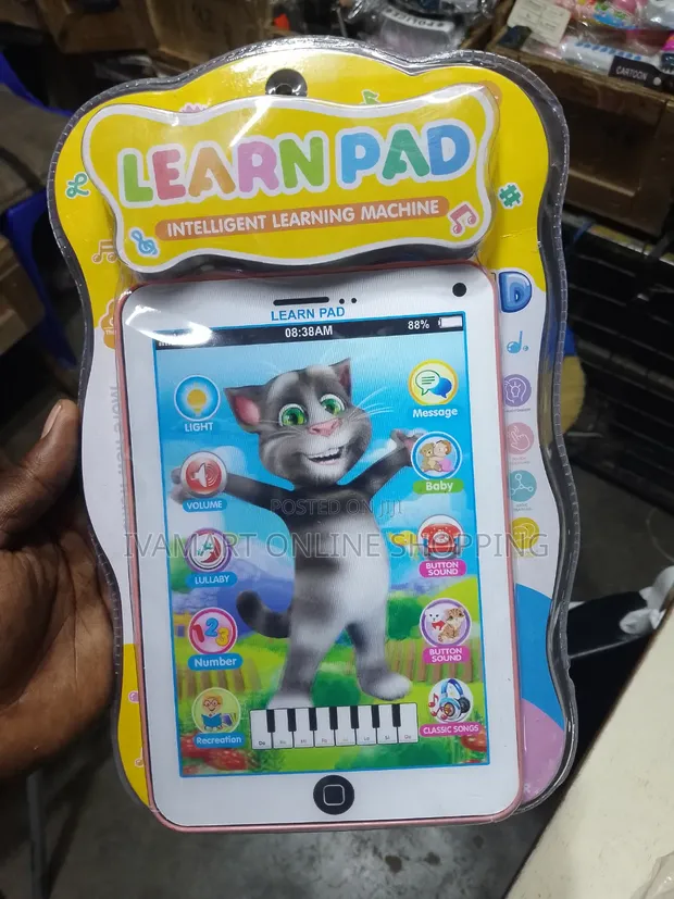 Talking Tom Intelligent Learning Tablet Toy for Kids - 1