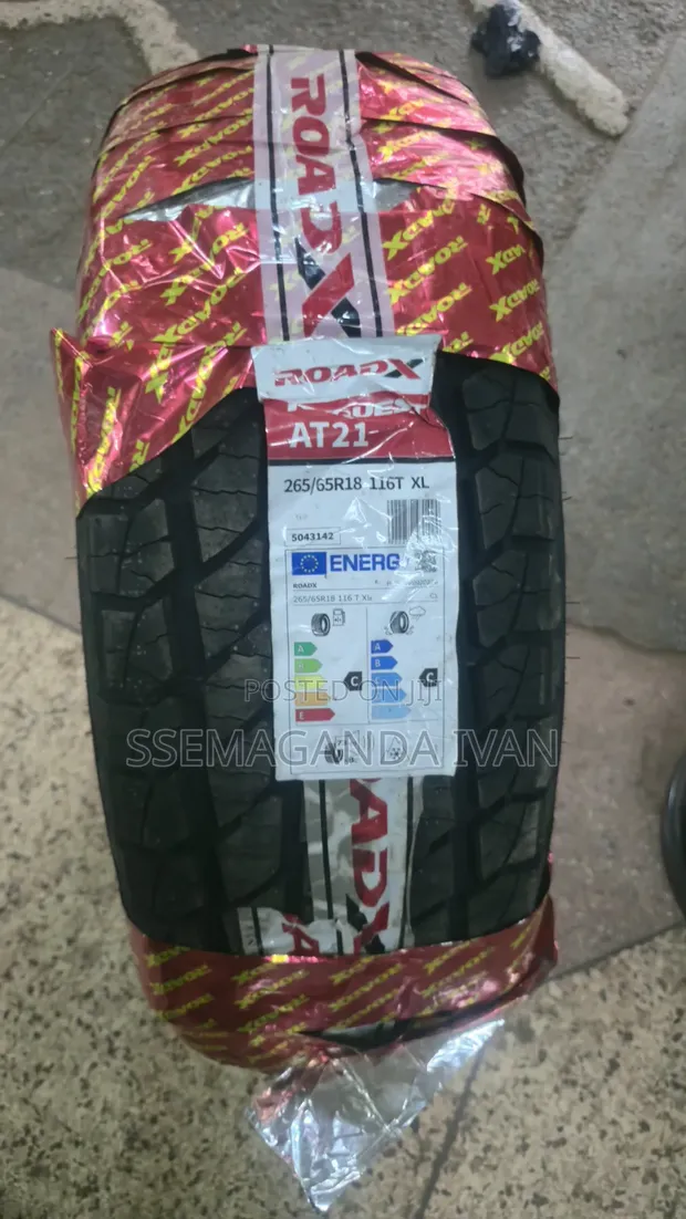 265/65R18 Road X AT21 Tyres for Land Cruiser, Hilux, Prado - 1