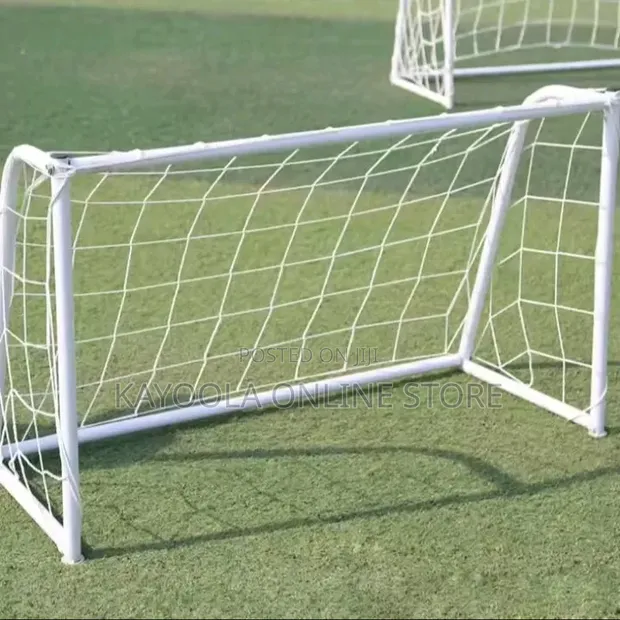 DUTRIEUX Metallic Foldable Soccer Goal Posts - 1