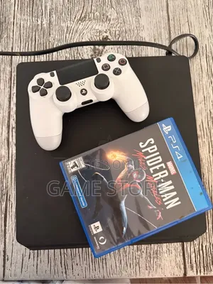 PS4 Slim Console with 12 Games & 2 Controllers
