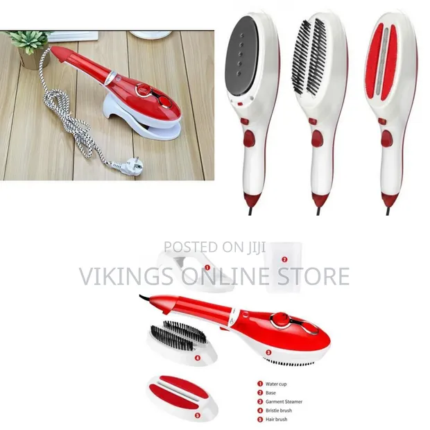 ITE Steam Ironing Brush - Red & White - 1