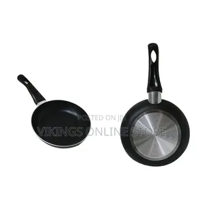 26cm Chapati & Egg Non-Stick Frying Pan, Black