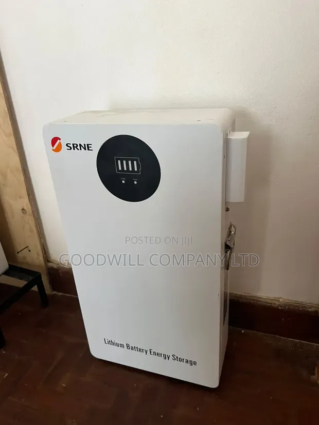 5kWh 48V SRNE Wall Mount Lithium Battery - 1