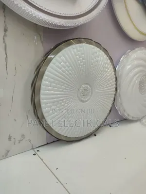 Grey LED Ceiling Light - Color Changing