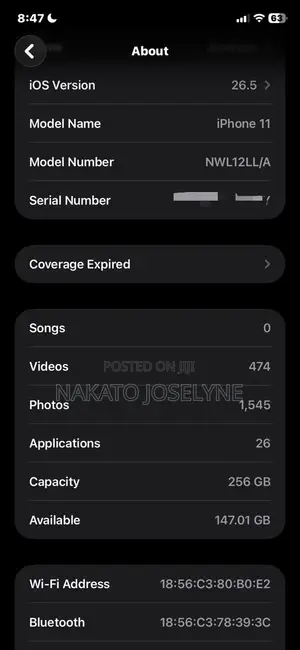 Apple iPhone 11 256GB Black