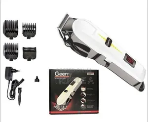 Geemy Rechargeable Cordless Shaving Machine with Display