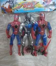 3-in-Pack Spiderman Action Figures - 1