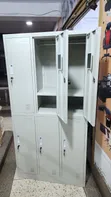 Six Locker Storage Steel Cabinets - 2