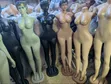 Glossy Black Female Mannequin - Headless & Armless - 2