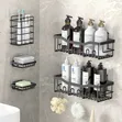 Five-Piece Bathroom Organizer Set - 1